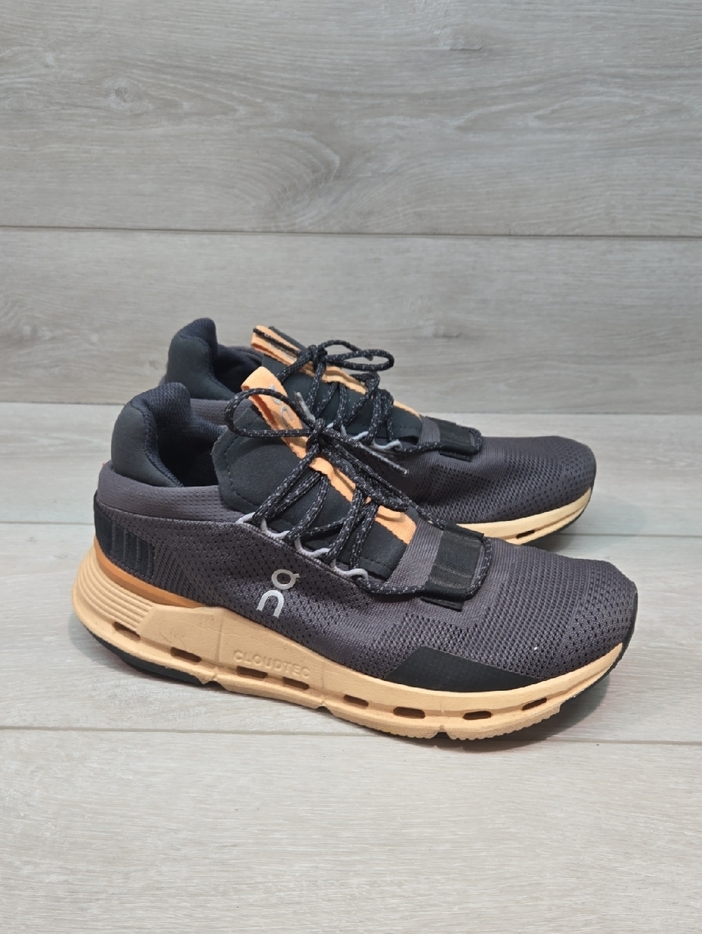 On Running Women Cloudnova Cloudtec Athletic Platfor Running Shoes Sz 8